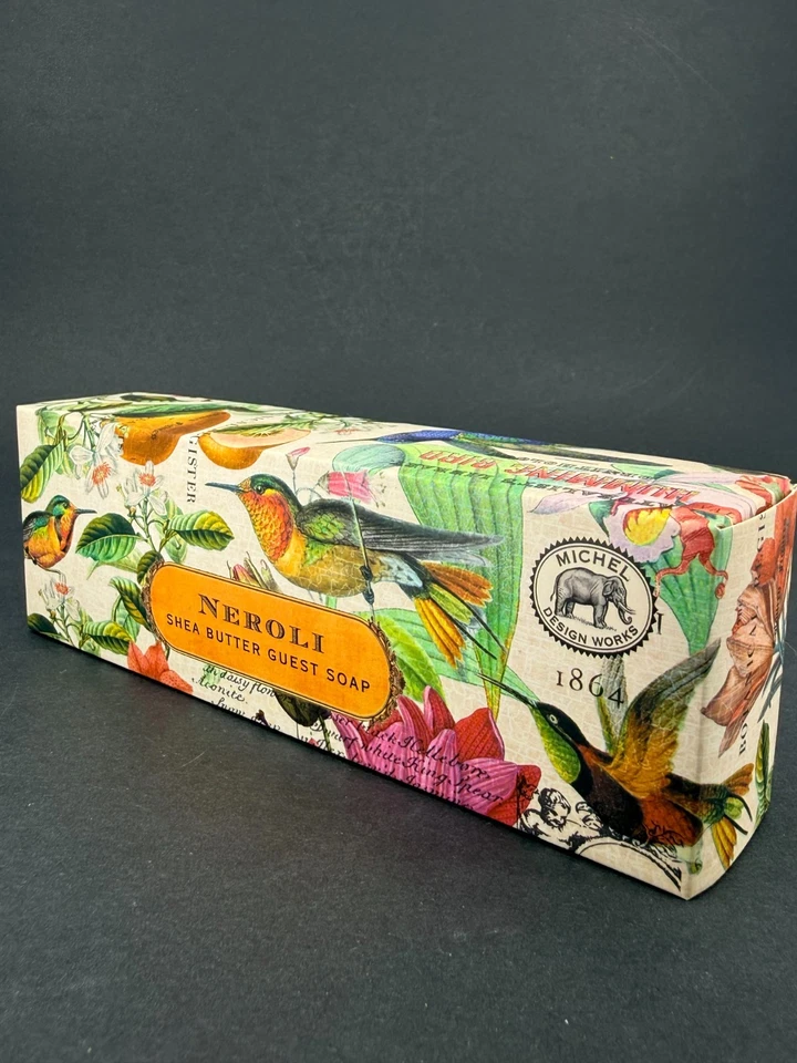 Set Of 12 Michel Design Works Holiday Shea Butter Guest Soap NEW IN BOX GIFT - Image 3 of 4