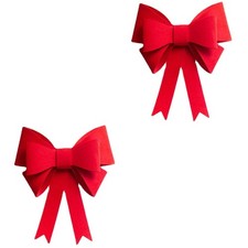 2 Pack Hochzeitsschleifen Großer Schleifenknoten Großes Schleifendekor