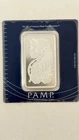 Pamp Fortuna Silver Minted Bar 100 Grams