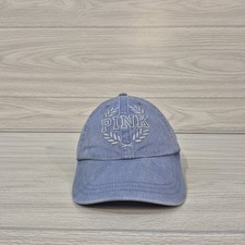 Pink Victoria Secret Denim Hat Cap Adult Womens Adjustable Strapback