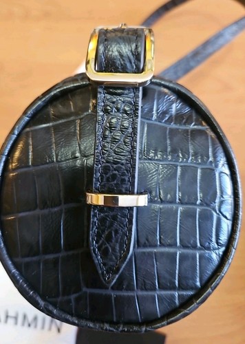 BRAHMIN Alden Road Billie Barrel Shoulder Bag Black NEW w/Dust Bag  - Picture 7 of 10