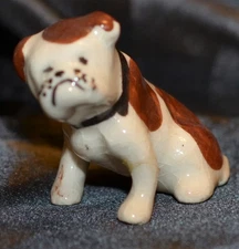 VINTAGE CERAMIC BULLDOG FIGURINE