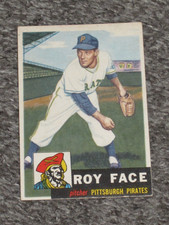 1953 Topps Baseball # 246 Roy "Elroy" Face RC Pittsburgh Pirates EX