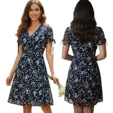 MADEWELL "Drifting Petals" A-line Mini Dress - Size 6