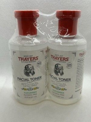 Thayers Witch Hazel Toner Cucumber Alcohol-Free 8.5oz 2 Pack NEW