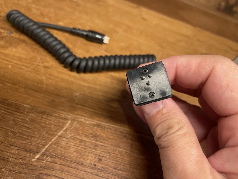 *Tested : Mint in Box* Pentax 4P Synch Sync Synchro Cord Type C Model 37343 /JPN - Image 3 of 4