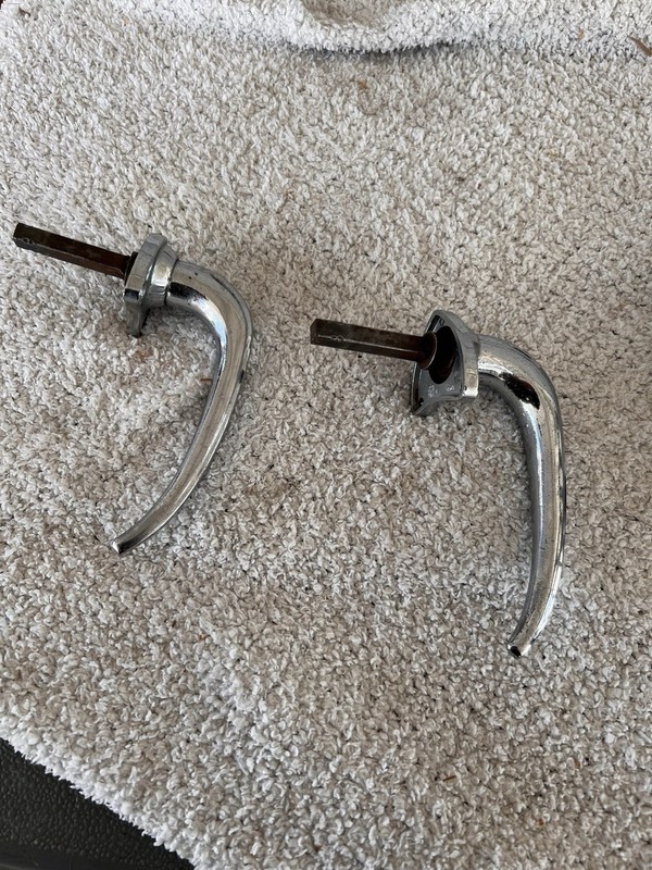 1955 Mg Tf 1500 Door Handles. *ORIGINAL*