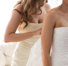 Nookie size medium (size 8 to small 10) Entice Gown (yellow) wedding