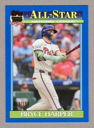 2026 Topps Series 2 Bryce Harper Blue (RAW)