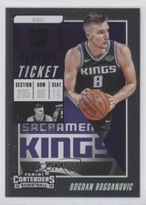 2018-19 Panini Contenders Playoff Ticket 137/199 Bogdan Bogdanovic #27 4l3