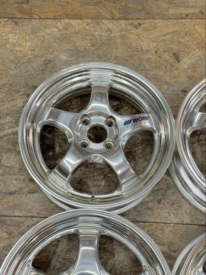 WORK Meister S1R Wheels Rims 16 inch 6J +39 PCD100 4H | eBay