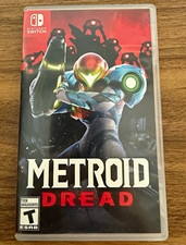 Metroid Dread Nintendo Switch 2021 Complete w/ Case CIB Authentic USA