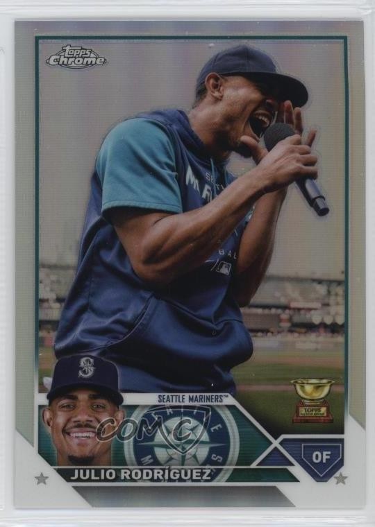2023 Topps Chrome Image Variation Julio Rodriguez SP RodrÃguez #200 0z8v