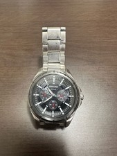 Solar Watch / Analog / Stainless Steel /BLK/SLV/V14J-0BG0