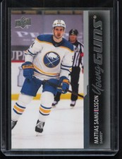 #230 2021-22 Upper Deck Mattias Samuelsson YOUNG GUNS Buffalo Sabres