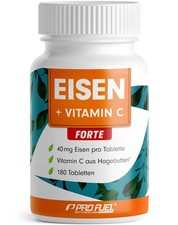 Eisentabletten hochdosiert 180x mit 40 mg Eisen Vitamin C (40 mg) aus …