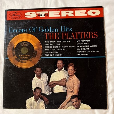 The Platters: Encore of Golden Hits. Record Album LP SR-60243 Mercury Records