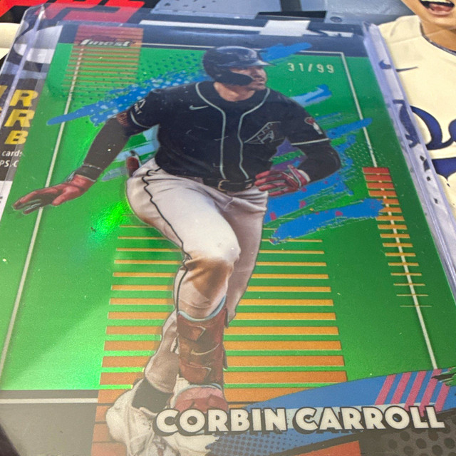 Topps Finest Corbin Carroll RRB-1 Insert Serial Numbered 31/99 Dbacks