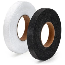 140 Yards 1/2 Inch Iron on Hemming Tape, 2 Rolls No-Sew Iron-On Fabric Fusible T