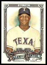 Adrian Beltre 2025 Topps Allen & Ginter #323 Rangers Baseball Card SP