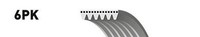 Gates Keilrippenriemen Micro-V® Unique Fit 6PK1843XS