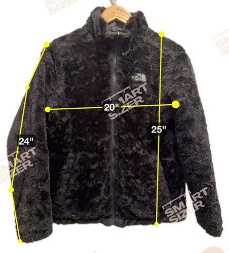 The North Face Jacket Reversible Mossbud Swirl Black Girls Size XL 16/18 READ - Picture 7 of 10