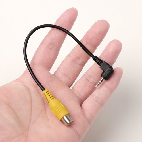 2,5mm macho a hembra estéreo Audio conector Jack RCA AV Cable adaptador negro - Imagen 5 de 5