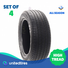 Set Of 4 Used 27555r20 Nexen Roadian Htx Rh5 113t - 8.5-9.532
