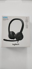 Logitech H390 Black USB Computer Headset with Noise-Cancelling Microphone