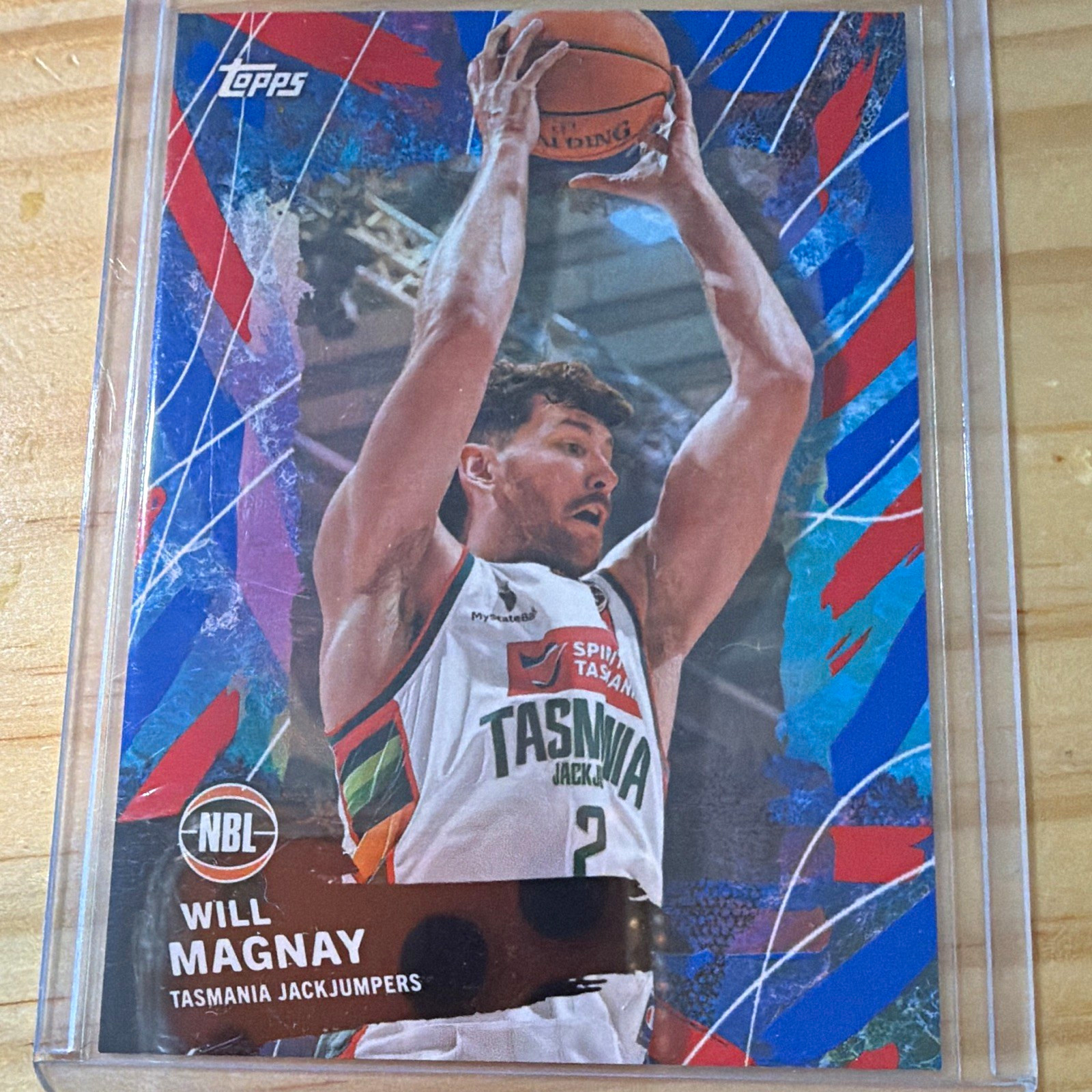 2025-26 Topps NBL Will Magnay #98 Tasmania JackJumpers