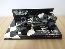 MINICHAMPS Lotus Renault 98T Ayrton Senna F1 1/43 Model Car Toy 15+