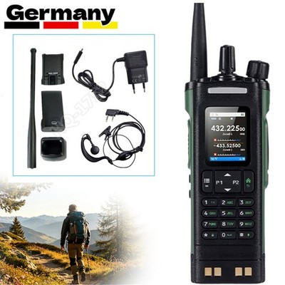 BAOFENG DM-32E Walkie Talkie 10W Digital DMR Simulation GPS AM FM Radios DHL
