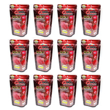 set 12 pcs x 100g Okiko Quick Red Head Mark Flowerhorn food Cichlid