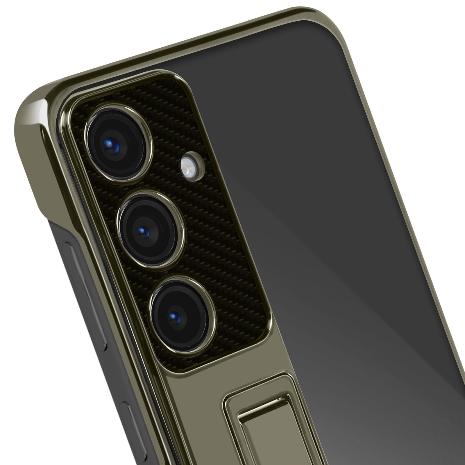 Coque Galaxy S24 avec Support Vidéo Horizontal Avizar Kaki