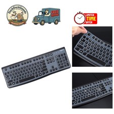 Flexible Keyboard Skin for Logitech K120  MK120 - Enhance Typing  Protect Keys