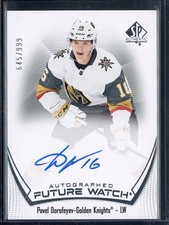 2021-22 SP Authentic Future Watch Auto RC #183 Pavel Dorofeyev 645/999