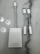 Apple - Lightning to SD Card Camera Reader, 2 Lightning audio adapters/dongles