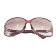 Gucci Purple Heart Sunglasses Gradient Women Unisex 5.2in 13cm Wide Good