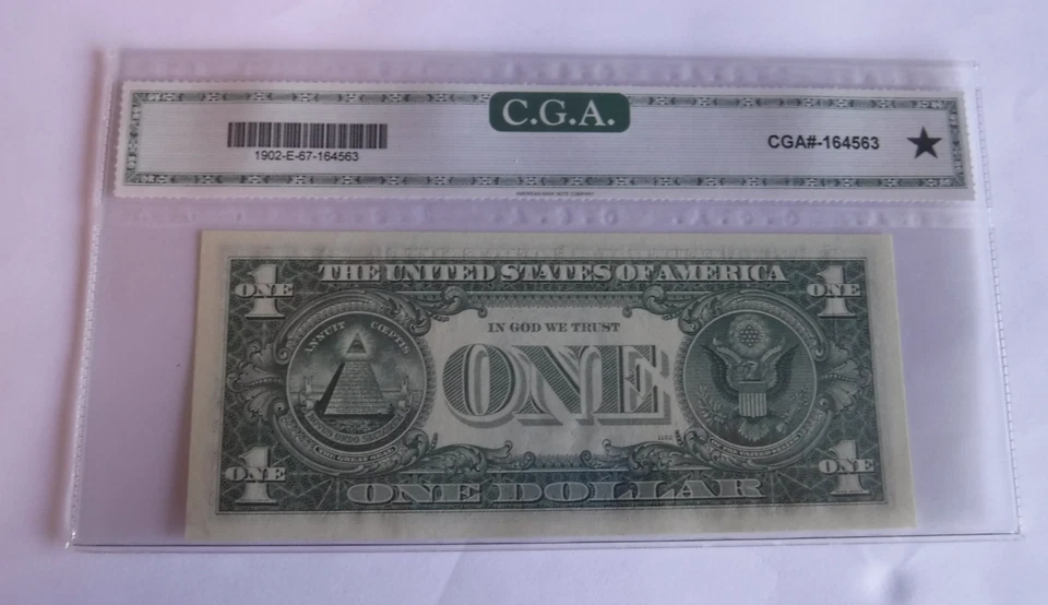 1963 B $1 Granahan / Barr FRN FR 1902-E - Image 2 of 2