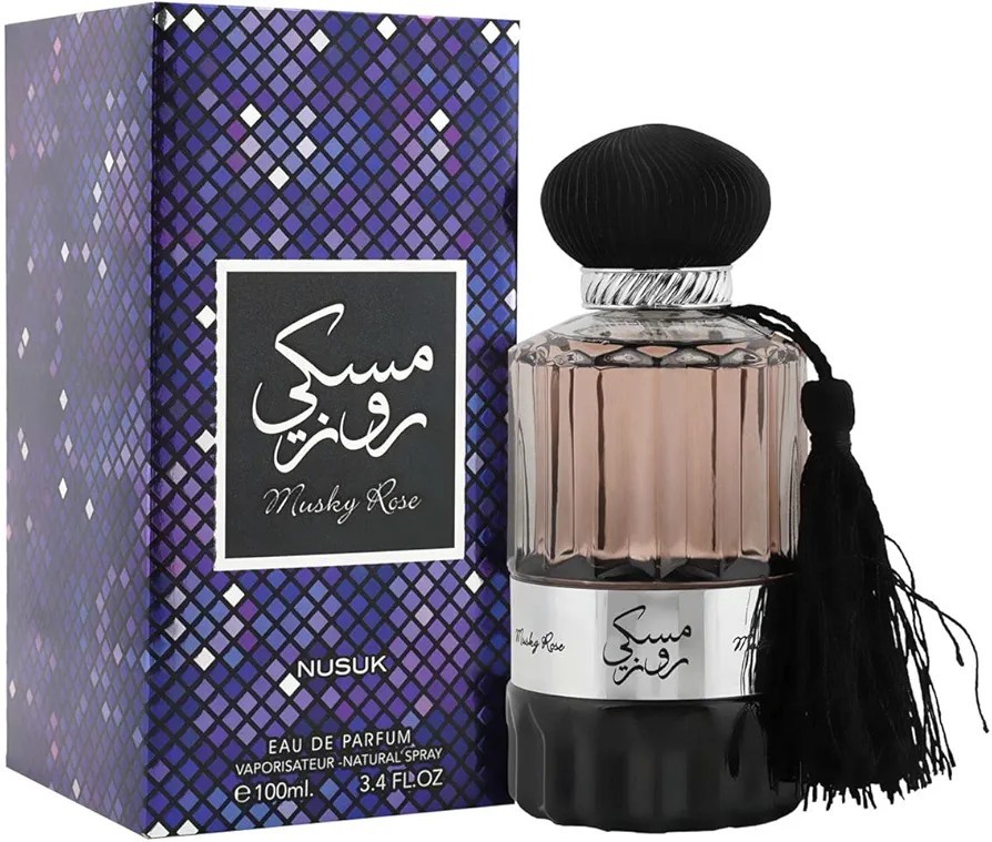 Nusuk MUSKY ROSE Eau de Parfum Perfume Spray 100ml Unisex by Nusuk