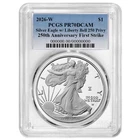 2026-W $1 1-oz Proof American Silver Eagle PCGS PR70DCAM FS Blue Label