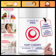 Montmorency Tart Cherry Extract Capsules, Non-GMO, USA Made, 90 Count, Antioxida