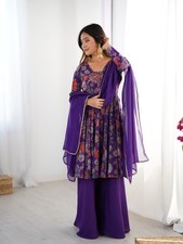 Salwar Kameez Pakistani Indian Wedding Party Wear Dress Bollywood Palazzo Suit