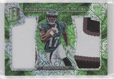 2015 Spectra Rising Rookie Materials Neon Green Prizm 25/25 Nelson Agholor 9pp