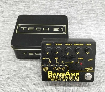 TECH21 Bassvorverstärker SANSAMP BASS DRIVER DI