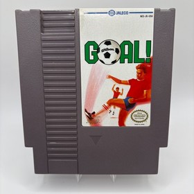 NES GOAL! (1989) w/ Manual - TESTED/WORKING