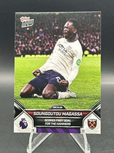 Soungoutou Magassa – Soungoutou Magassa - 2025-26 Premier League Topps NOW® - Card 74 - PR: 178