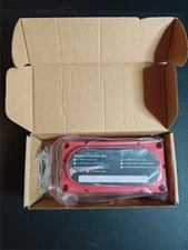 Heavy Duty 4 Way Bus Bar/Power Distribution Box Terminal Studs 300A 48V DC Red