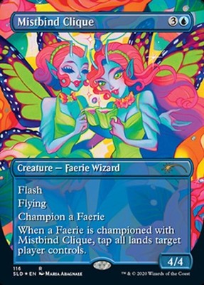 [1x] Mistbind Clique - Foil Near Mint, English Secret Lair MTG Magic