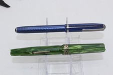Vintage Fountain Pen LOT Esterbrook and Green with 14k Gold Seal Nib